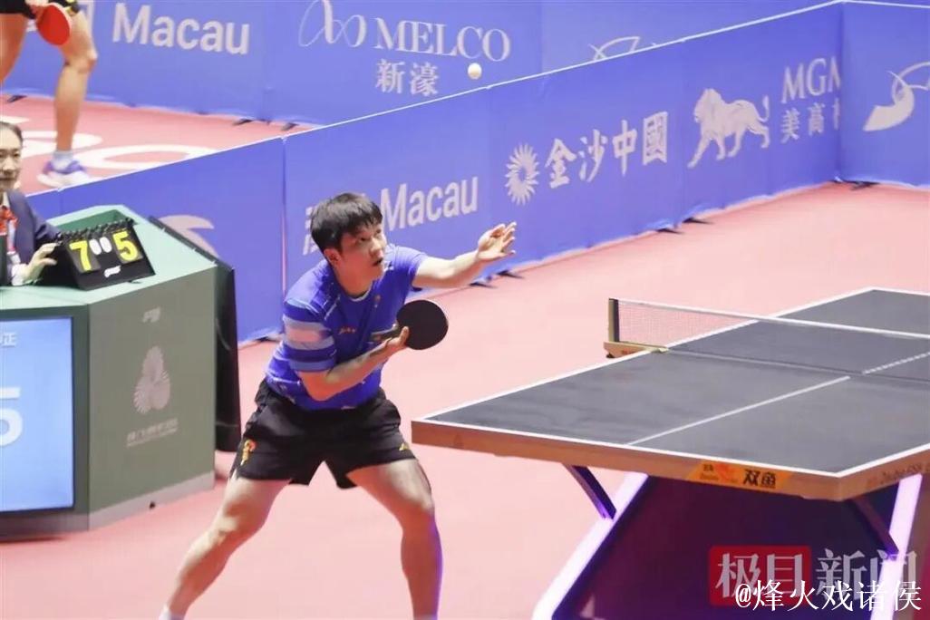 樊振东4-0横扫孙正 晋级十五运会男单四强